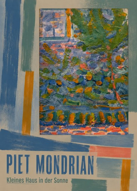 Piet Mondrian Kleines Haus in Der Sonne III No5 - Affiche