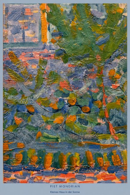 Piet Mondrian Kleines Haus in Der Sonne III No6 - Affiche