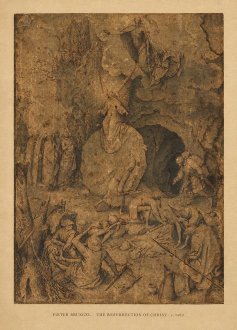 Pieter Bruegel The Resurrection of Christ No5 - Affiche