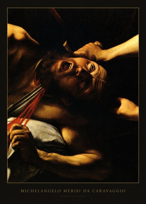 Michelangelo Merisi da Caravaggio David with the Head of Goliath IV No5 - Affiche