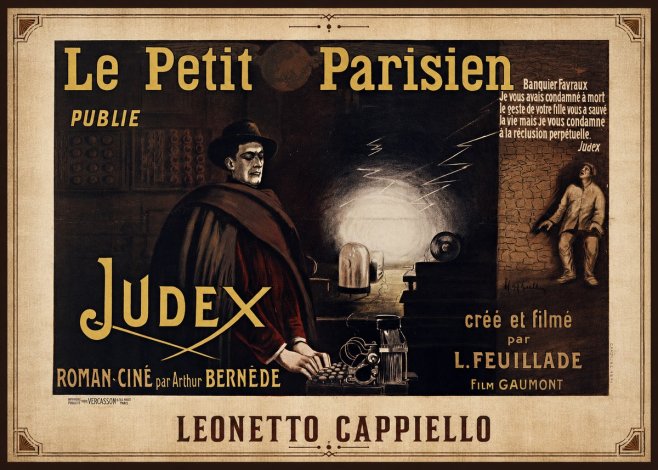 Leonetto Cappiello Judex No1 - Affiche