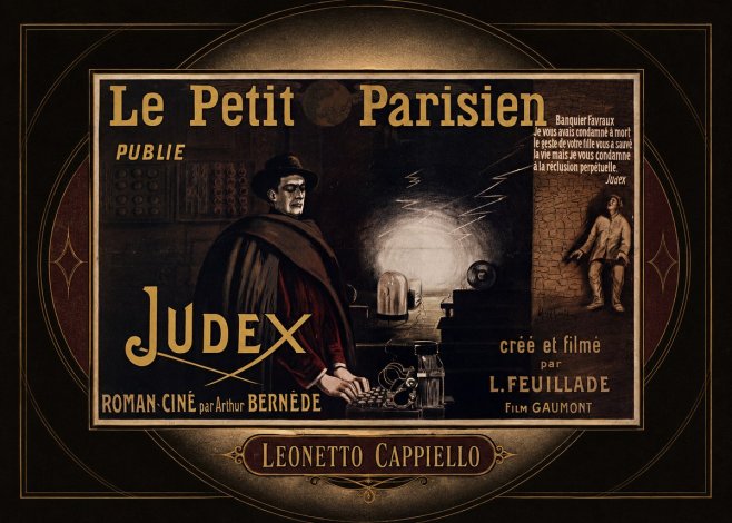 Leonetto Cappiello Judex No4 - Affiche