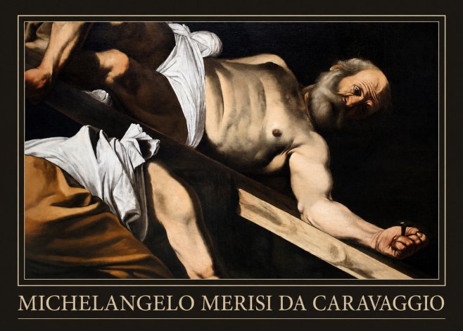 Michelangelo Merisi da Caravaggio The Crucifixion of Saint Peter V No4 - Affiche