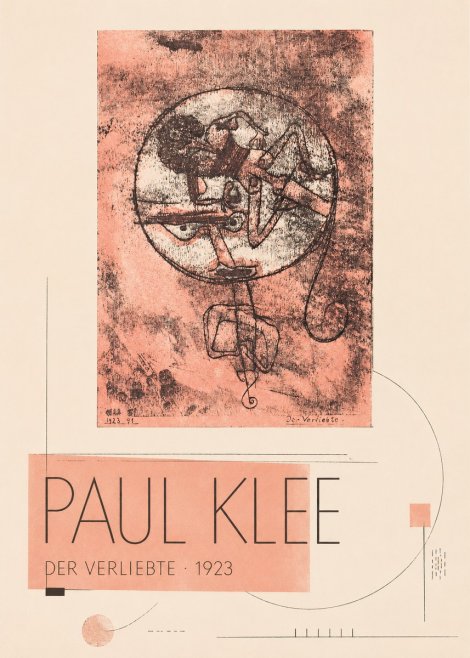Paul Klee Der Verliebte II No3 - Affiche