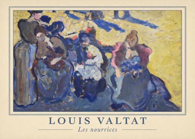 Louis Valtat Les Nourrices No3 - Affiche