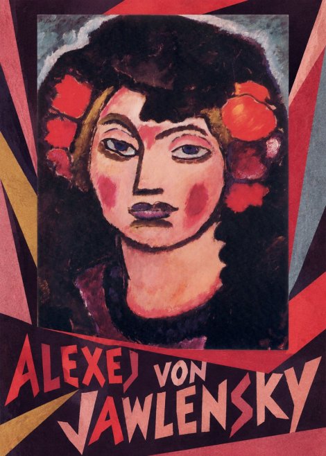 Alexej von Jawlensky Portrait of a Woman No4 - Affiche