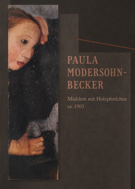 Paula Modersohn-Becker Mädchen Mit Holzpferdchen No4 - Affiche