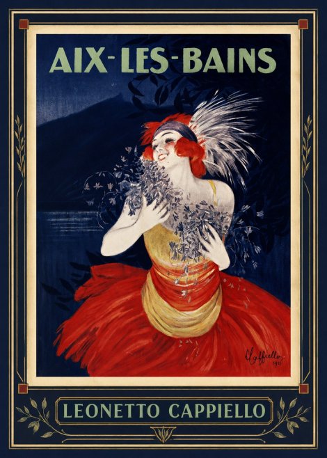 Leonetto Cappiello Aix-les-bains No1 - Affiche