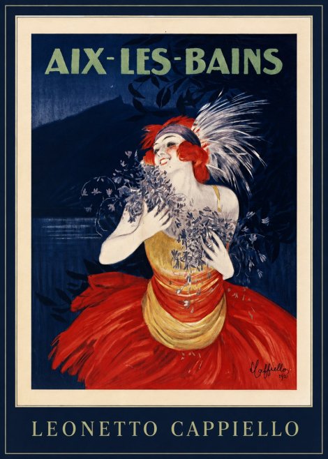 Leonetto Cappiello Aix-les-bains No5 - Affiche