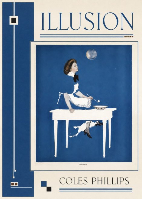 Coles Phillips Illusion No2 - Affiche