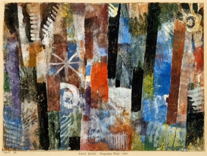 Paul Klee Tropischer Wald No6 - Affiche