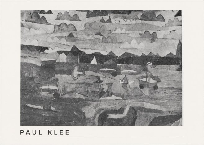 Paul Klee Coastal Landscape No1 - Affiche