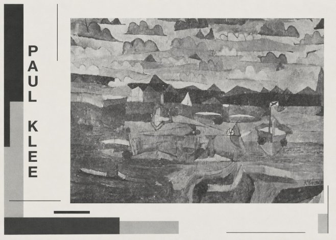 Paul Klee Coastal Landscape No2 - Affiche