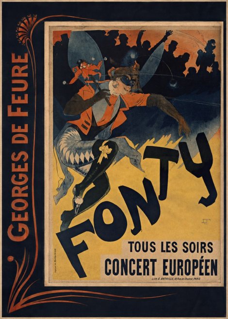 Georges de Feure Fonty II No2 - Affiche