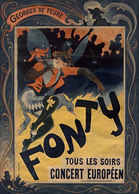 Georges de Feure Fonty II No4 - Affiche
