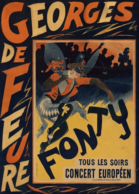 Georges de Feure Fonty II No5 - Affiche