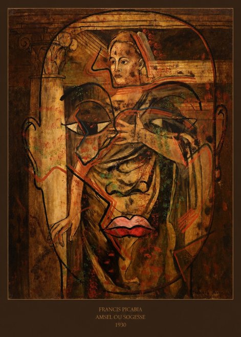 Francis Picabia Amsel Ou Sogesse No6 - Affiche