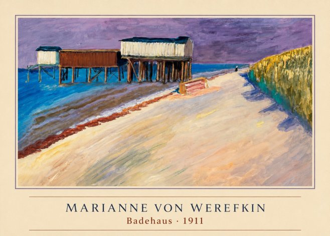 Marianne von Werefkin Badehaus No4 - Affiche