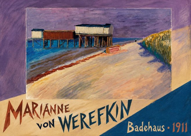 Marianne von Werefkin Badehaus No5 - Affiche
