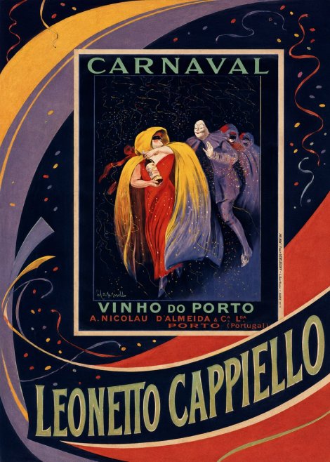 Leonetto Cappiello Carnaval - Vinho Do Porto No5 - Affiche
