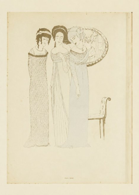 Paul Iribe Elegant Figures No5 - Affiche