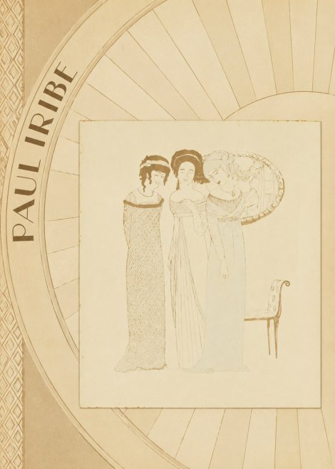 Paul Iribe Elegant Figures No6 - Affiche