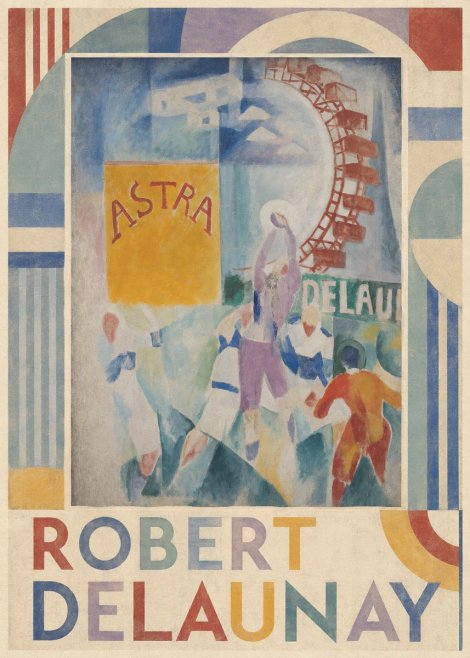 Robert Delaunay Poster for Astra No1 - Affiche
