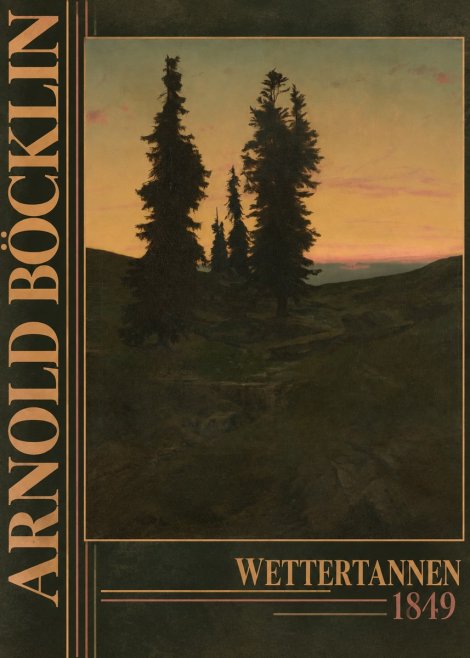 Arnold Böcklin Wettertannen No5 - Affiche