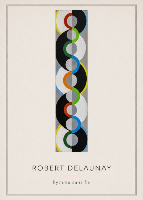 Robert Delaunay Rythme Sans Fin III No4 - Affiche
