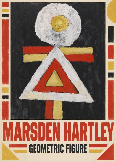 Marsden Hartley Geometric Figure No5 - Affiche