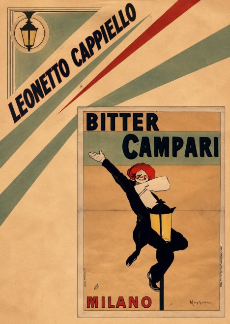 Leonetto Cappiello Bitter Campari II No5 - Affiche