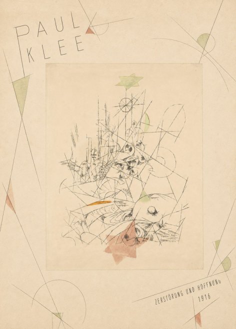 Paul Klee Zerstörung Und Hoffnung II No5 - Affiche