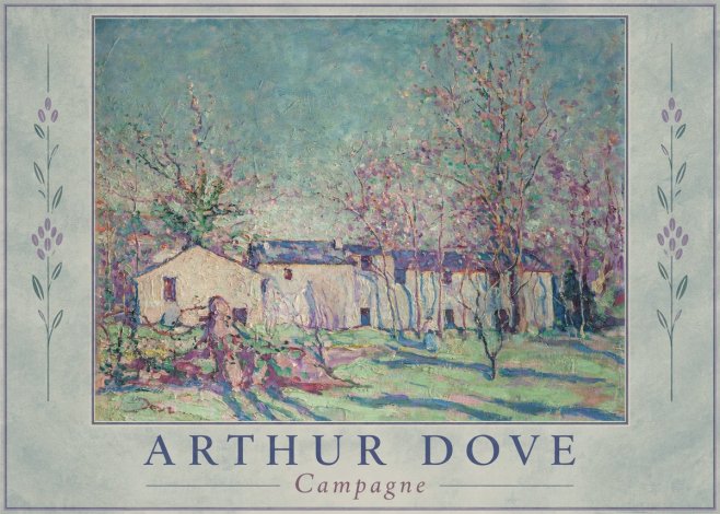 Arthur Dove Campagne No1 - Affiche