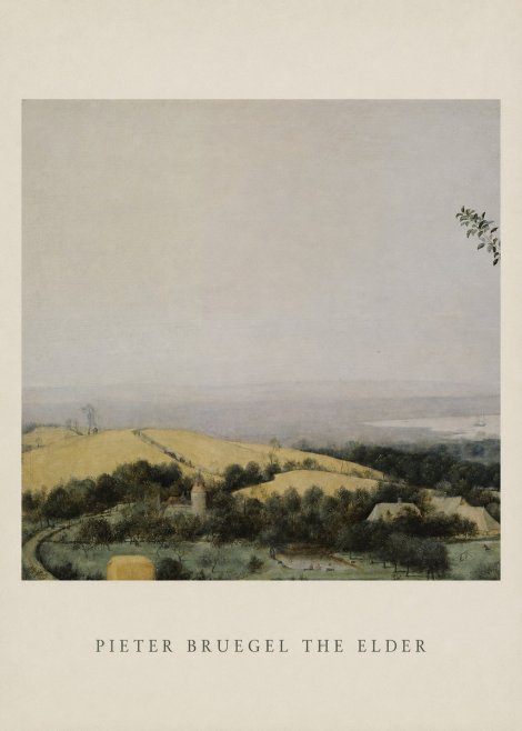 Pieter Bruegel The Harvesters VI No4 - Affiche