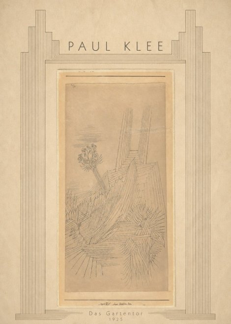 Paul Klee Das Gartentor I No6 - Affiche
