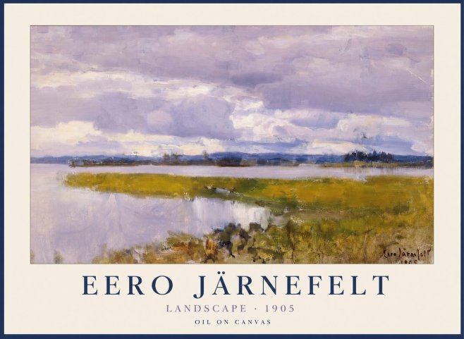 Eero Järnefelt Landscape No1 - Affiche