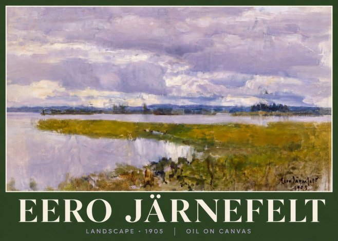 Eero Järnefelt Landscape No4 - Affiche