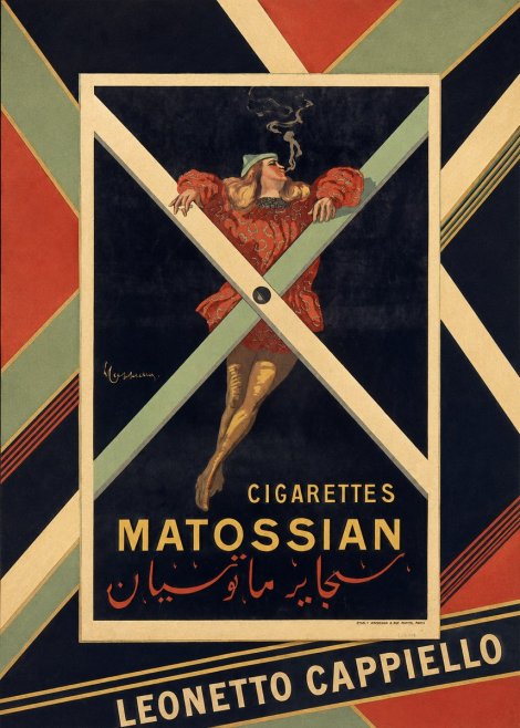 Leonetto Cappiello Cigarettes Matossian No3 - Affiche