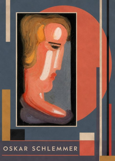 Oskar Schlemmer Profil No4 - Affiche