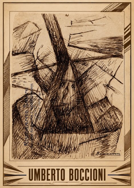 Umberto Boccioni Umberto Boccioni II No6 - Affiche