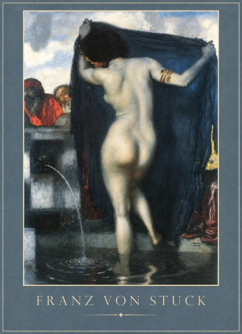 Franz von Stuck Susanna and the Elders No1 - Affiche