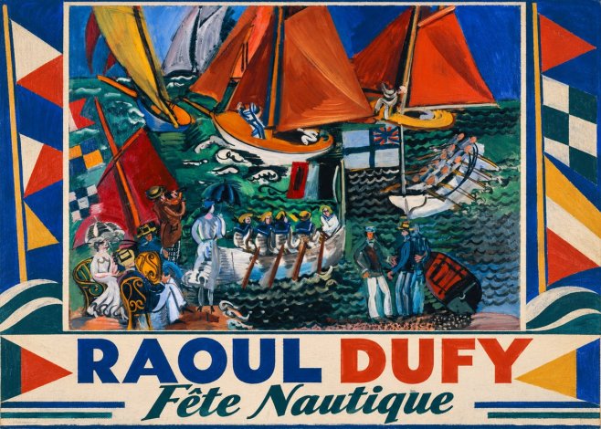 Raoul Dufy Fête Nautique No2 - Affiche