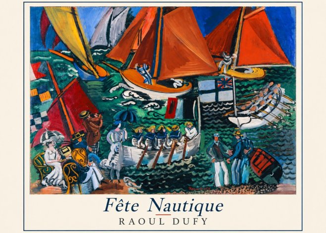Raoul Dufy Fête Nautique No4 - Affiche