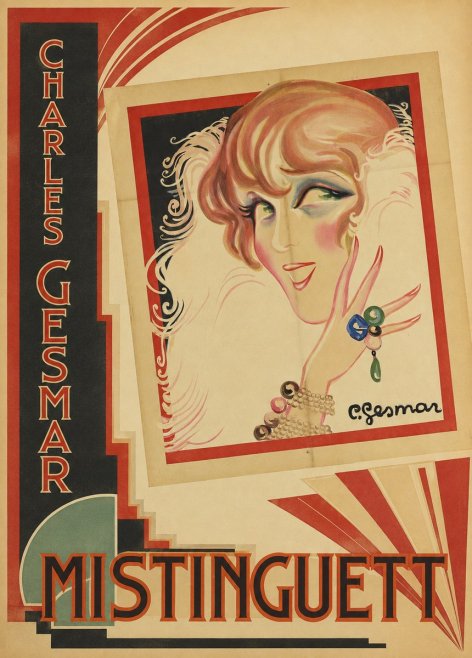 Charles Gesmar Mistinguett No2 - Affiche
