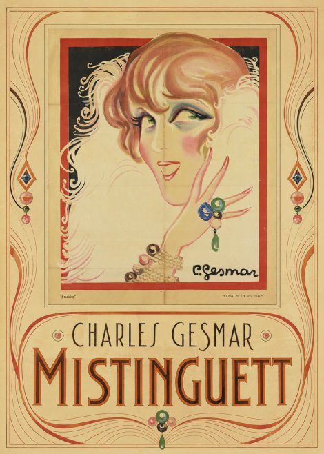 Charles Gesmar Mistinguett No3 - Affiche