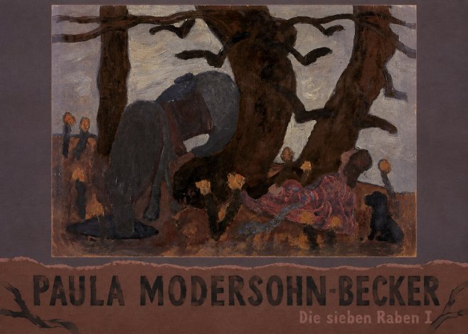 Paula Modersohn-Becker Die Sieben Raben I No3 - Affiche