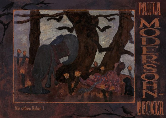 Paula Modersohn-Becker Die Sieben Raben I No4 - Affiche