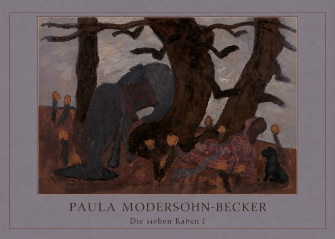 Paula Modersohn-Becker Die Sieben Raben I No5 - Affiche