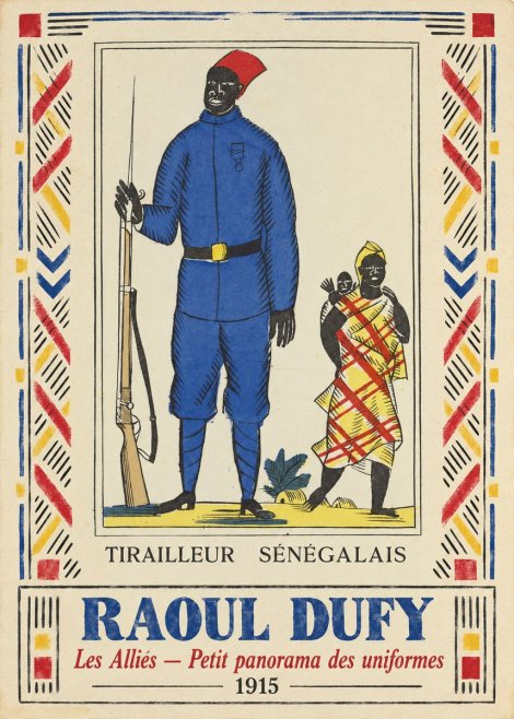 Raoul Dufy Tirailleur Sénégalais No3 - Affiche