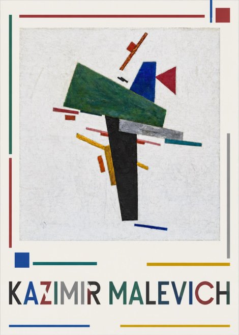 Kazimir Malevich Suprematist Composition II No1 - Affiche